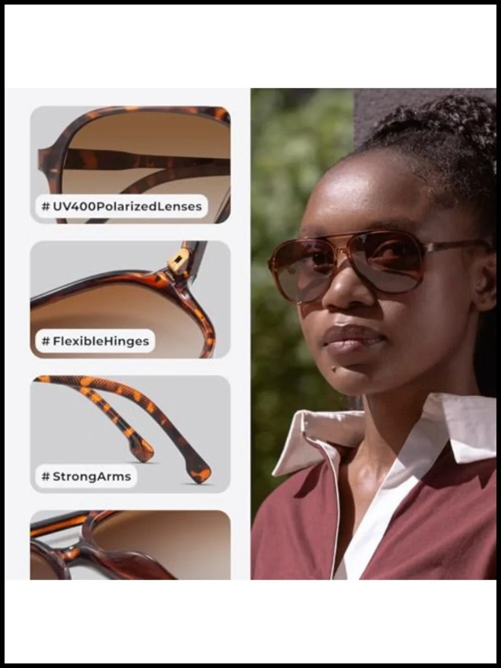 N/A trendy aviator